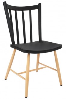 Skandynawskie krzesło do jadalni i kawiarni Mila
