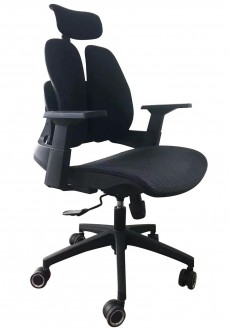 Ergonomiczne krzesło biurowe z regulacjami Ventiler