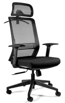 Ergonomiczne krzesło biurowe z siatki Asos