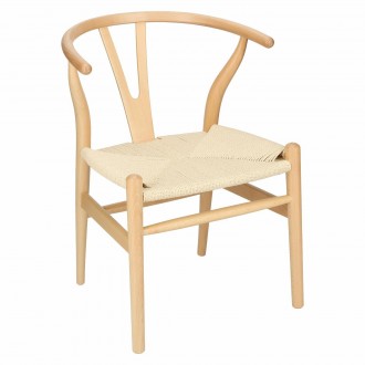 Krzesło Wicker insp. Wishbone