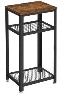 Wysoki stolik pomocniczy Salto 75 w stylu industrialnym