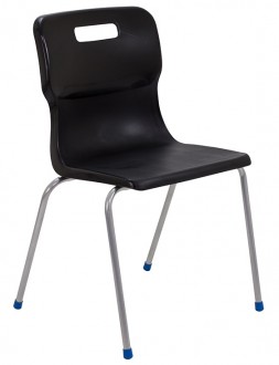 Czarne krzesło szkolne Danakol
