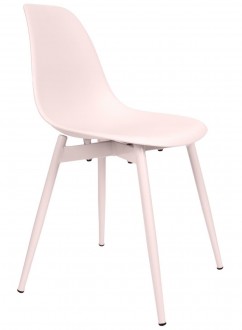 Krzesło dla dziewczynki Caudry w kolorze różowym