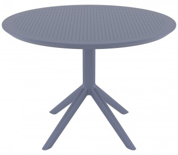 Okrągły stół do kawiarni z tworzywa Sky Table fi 105