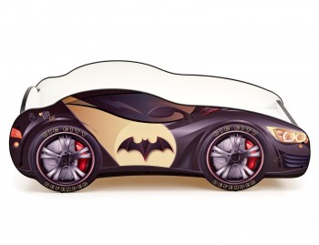 Łóżko w kształcie samochodu Batmana Batcar