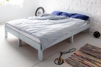 Minimalistyczne łóżko dwuosobowe Dabi 200