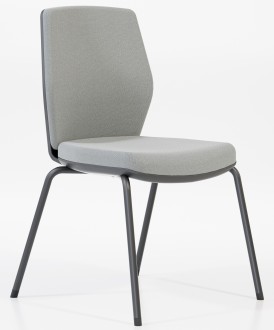 Konferencyjne krzesło tapicerowane Start Soft S40 na nogach