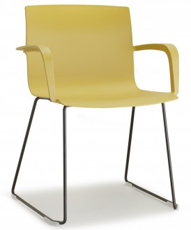 Krzesło konferencyjne na płozach Manila M01 S80