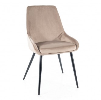 Aksamitne krzesło Cobe Velvet