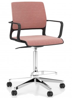 Wysokie krzesło biurowe na kółkach Xilium Counter Swivel Chair UPH