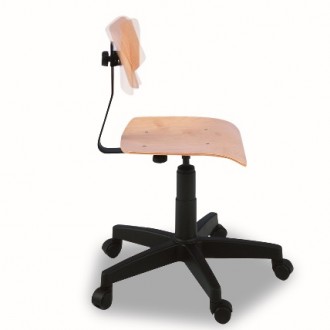 Specjalistyczne krzesło szkolne 5088 z obrotowym siedziskiem ze sklejki