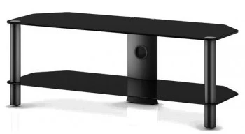 Szeroki stolik pod telewizor czarny NEO2110 B-BLK