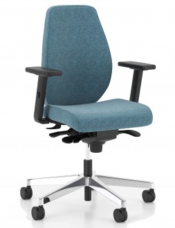 Krzesło obrotowe do biura Bjarg Swivel Chair MB UPH średnie oparcie