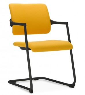 Tapicerowane krzesło konferencyjne na płozie 2ME CFP
