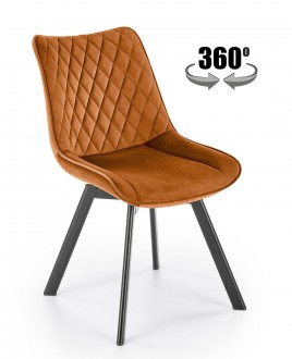 Krzesło do jadalni K520 z obrotowym siedziskiem