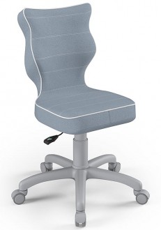 Ergonomiczne krzesło dziecięce Petit Grey rozmiar 4 (133-159 cm)