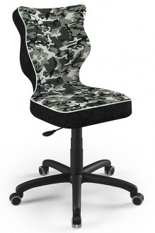 Obrotowe krzesło do biurka Petit Black rozmiar 5 (146-176,5 cm) wzory