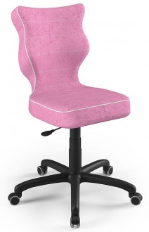 Młodzieżowe krzesło do biurka Petit Black rozmiar 5 (146-176,5 cm)