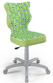 Ergonomiczne krzesło dla młodzieży Petit Grey rozmiar 6 (159-188 cm) wzory