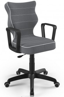 Ergonomiczne krzesło do biurka Norm Black rozmiar 5 (146-176,5 cm)