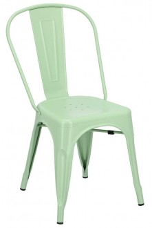 Metalowe krzesło Paris insp. Tolix kolorowe