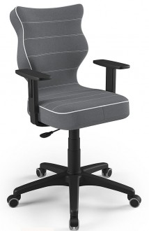 Obrotowe krzesło młodzieżowe Duo czarny Jasmine 33 rozmiar 5 (146-176,5 cm)