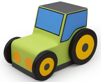 Piankowe siedzisko do przedszkola Traktor 4640170