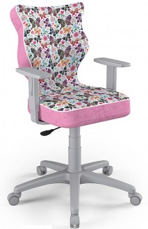 Krzesło obrotowe młodzieżowe Duo Grey rozmiar 6 (159-188 cm) wzory
