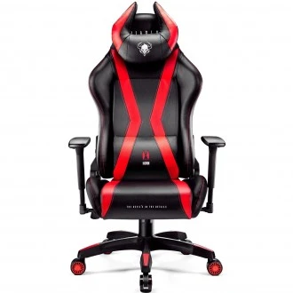 Fotel dla graczy Diablo X-Horn 2.0 King Size czarno-czerwony