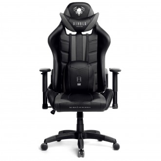 Krzesło dla graczy Diablo X-Ray King Size czarno-szary
