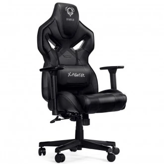 Fotel do gamingu Diablo X-Fighter Normal Size czarny