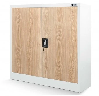 Szafka biurowa Eco Design Beata 90x40x93 cm biały/dąb sonoma