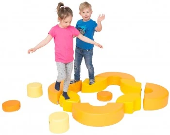 Kształtki piankowe do przedszkola - zestaw klocków 4641631 Mini 5