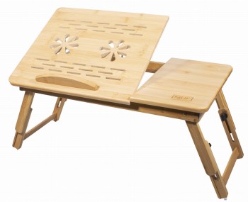 Składany stolik pod laptopa z drewna bambusowego Celsa M