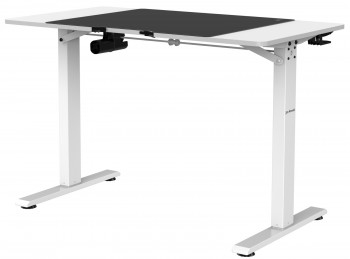 Elektryczne biurko do pracy z regulacją wysokości Egon 110x60 cm białe