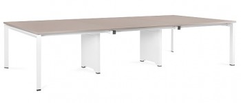 Szeroki stół biurowy Pason Workstation 6 360x140 cm