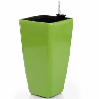 Plastikowa doniczka z wkładem nawadniającym Modena Glossy 22x22x41 cm