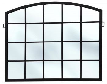 Loftowe lustro w kształcie okna New York 90/76 cm