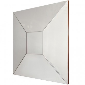 Dekoracyjne lustro ścienne Alcamo 100 cm z wypukłą ramą trójwymiarową