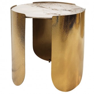 Designerski stolik z blatem ze spieku Coccodrillo S 50 cm