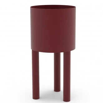 Wysoki kwietnik metalowy Bom H50 cm