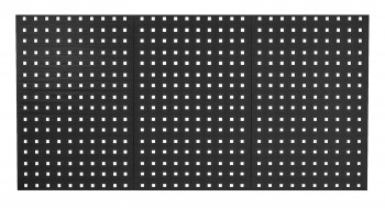 Ścienna tablica narzędziowa Paula All Black 120x1x60 cm czarna