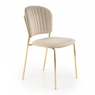 Krzesło na złotych nogach K499