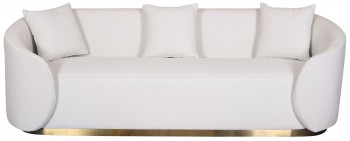 Sofa do salonu w stylu glamour Nua N19