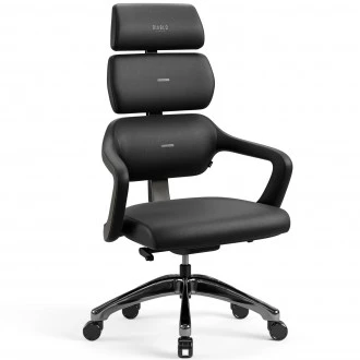 Modułowy fotel ergonomiczny do biura Diablo V-Modular Carbon Black