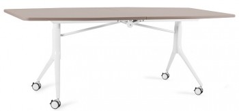 Składany stół konferencyjny na kółkach Carl Table 200x100 cm