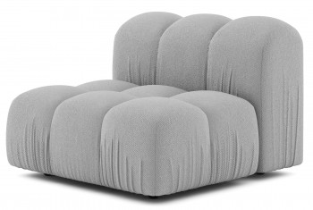 Designerski fotel z oparciem bez podłokietników CoCo