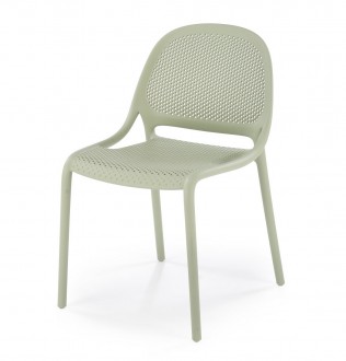 Sztaplowane krzesło kawiarniane K532 Halmar z polipropylenu