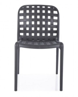 Sztaplowane krzesło ogrodowe Strip Signal