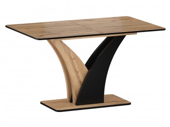 Rozkładany stół jadalniany Vento Signal z nogą w kształcie litery V